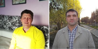 Photo : Gennady German et Roman Gridasov