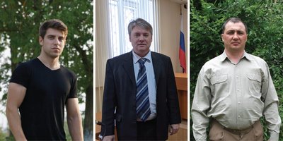 Photo : Alexander Akopov, Konstantin Samsonov et Shamil Sultanov