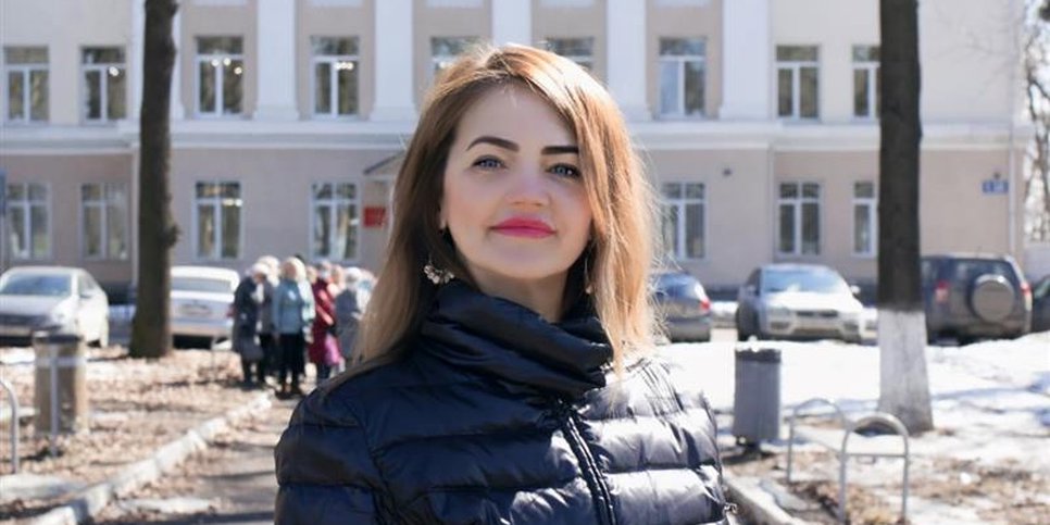 Victoriya Verkhoturova au palais de justice