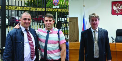 На фото: Шамиль Султанов, Александр Акопов, Константин Самсонов