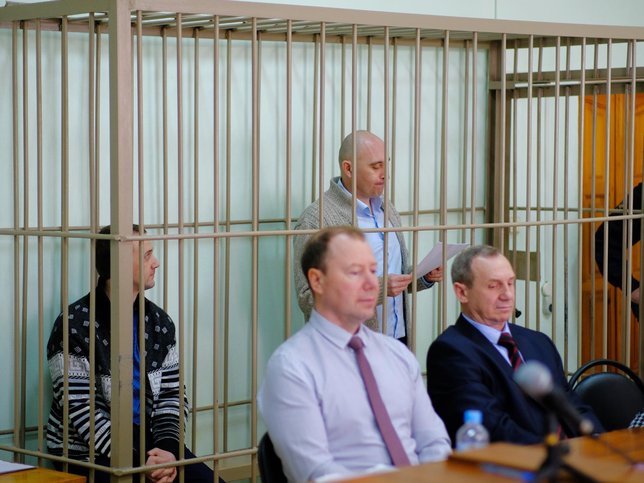 Maksim Morozov dirige-se ao tribunal com o seu último pedido. agosto de 2023