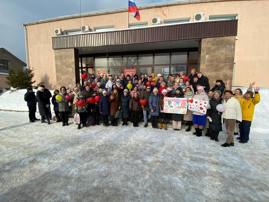 Friends came to the courthouse to support the believers, February 29, 2024.