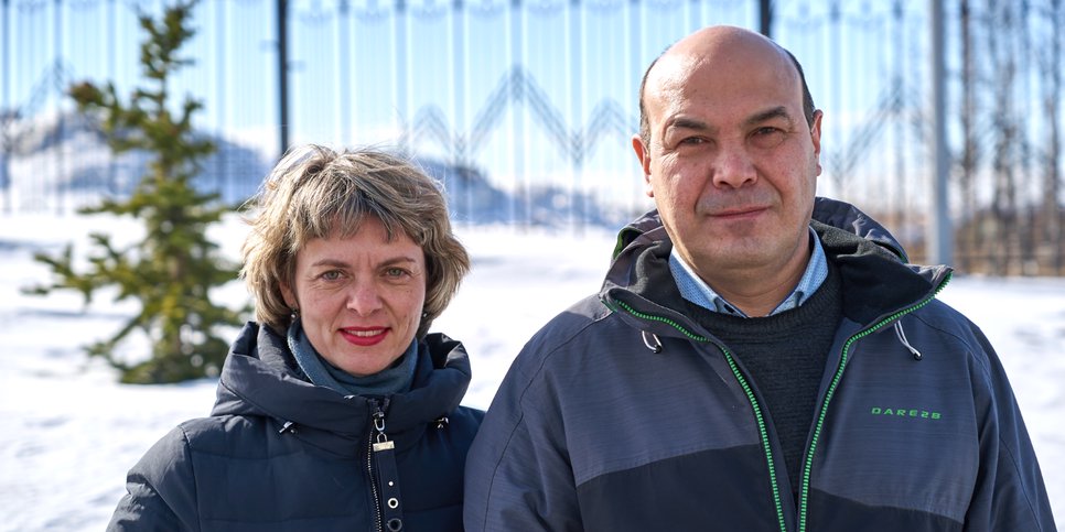 Yelena and Sergey Chechulin