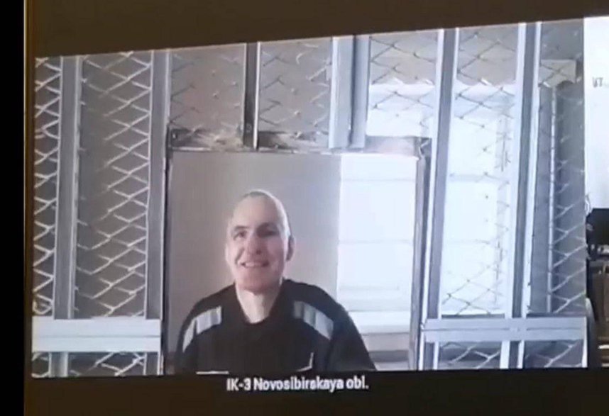 Andrey Vlasov partecipa all&rsquo;udienza in videoconferenza dalla colonia penale