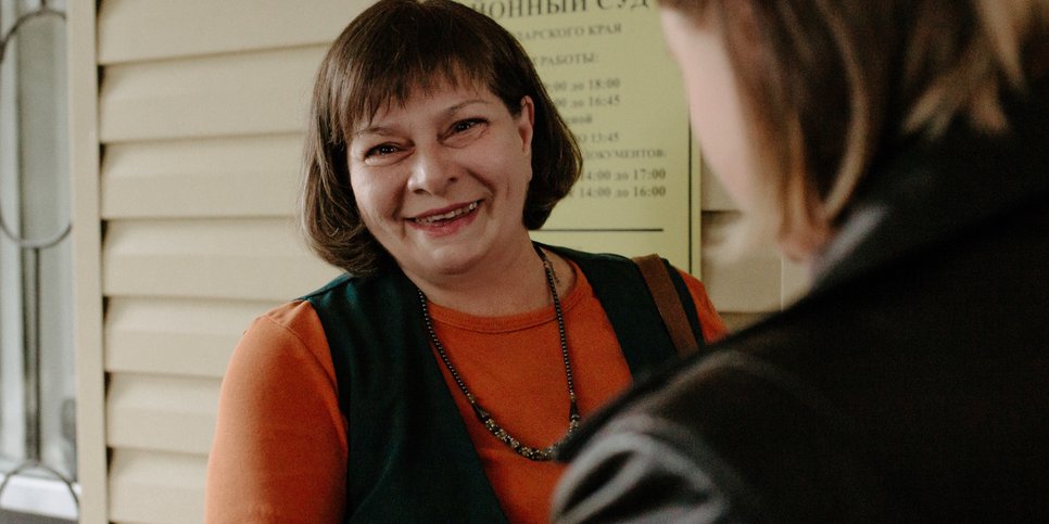 Natalya Novoseletskaya le jour du verdict, le 30 septembre 2025