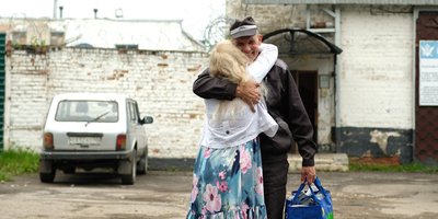 Трогательная встреча Владимира и Светланы